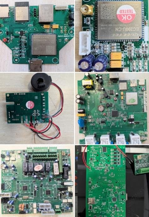 Charger control boards and electronics designed in-house by EVIT